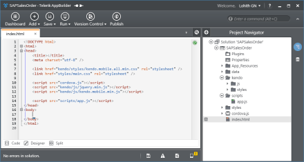 Cleaned Up Index Page